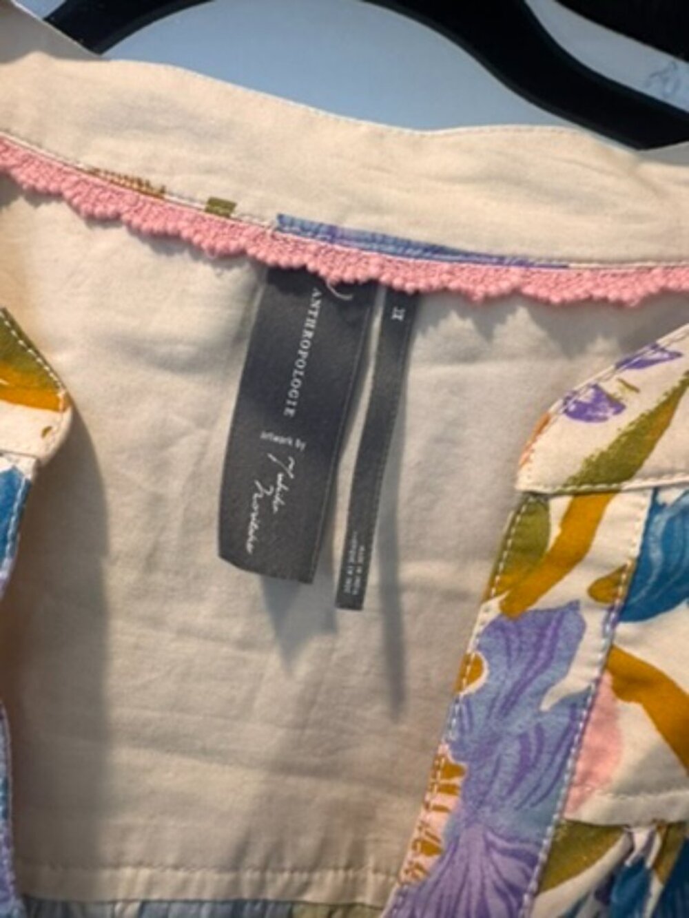 Darcey Popover Swing Top By Anthropologie - Picture 3 of 5